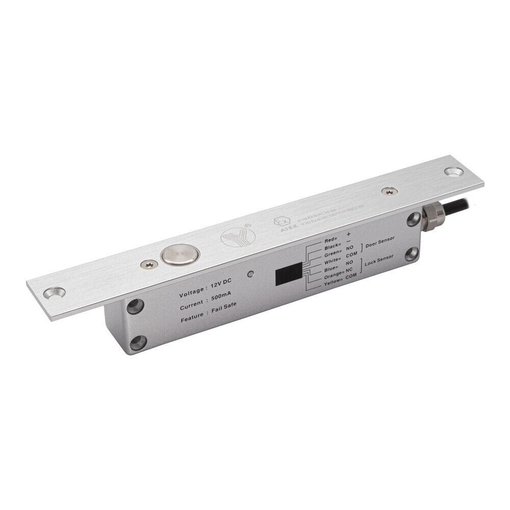 YLI YB-200-EX DC12V Explosion-proof Electric Bolt Lock Waterproof IP66 F... - $119.68