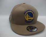 Golden State Warriors Hat NBA Basketball Beige Snapback Baseball Cap - $19.99