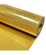 Roll Of Glitter Vinyl Roll - Gold 12” X 48”  Cricut Crafts NEW - $178.97 MXN