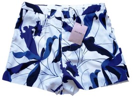 Miu Miu By Prada Italy Crepe De Chine Silk Shorts 3-Pocket Floral (38) - £328.85 GBP