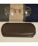 VINTAGE AO AMERICAN OPTICAL 1/10 12K GF GOLD FILLED EYEGLASSES RIMLESS - $71.93