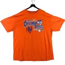 Majestic T-Shirt Mens Size 4XT Mets National League Champs 2015 Crew MLB... - £13.18 GBP