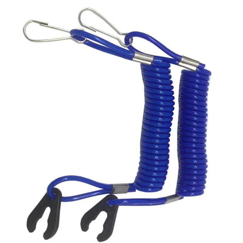 2Pcs Safety Tether Jet Ski Safety Lanyard Tether Cord Boat Outd Engine Safety Te - £106.20 GBP