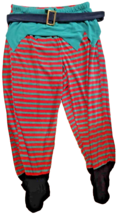 Men&#39;s Elf Christmas FOOTED Lounge Pants Funny Xmas Santa Holiday XL NEW ... - £13.88 GBP