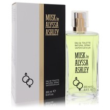 Alyssa Ashley Musk by Houbigant Eau De Toilette Spray 6.8 oz for Women - £44.37 GBP