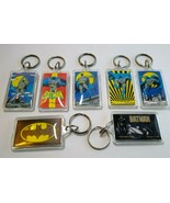 Batman Keychain Lot Of 7 Different Licensed Official DC Comics Superhero... - £45.23 GBP