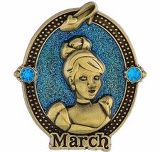 Disney Parks Princess Birthday Birthstone Pin - Cinderella - March - £17.30 GBP