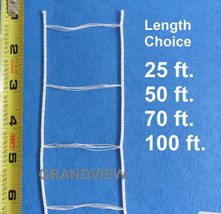 White Ladder String Tape For 2 Inch Wood Vinyl Venetian Blind 25, 50, 70... - $10.66+