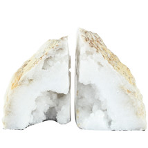 A&amp;B Home Natural Geode Bookends Set of 2 - £54.81 GBP