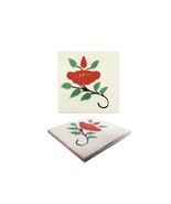 POOL TILES Mexican Talavera Ceramic Frost Proof Handcrafted Tiles - Flow... - $179.00