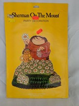 Sherman on the Mount Paper Decoration Centerpiece Honeycomb 1983 - £9.03 GBP