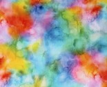 Cotton Painted Prism Rainbow Spectrum Digital Fabric Print by the Yard D... - £12.71 GBP