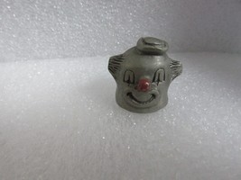 &quot;&quot;Clown Head, Pewter, Thimble&quot;&quot; - Vintage - $9.89