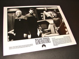 1994 Movie Star Trek Generations 8x10 Press Photo Marina Sirtis Patrick Stewart - £7.77 GBP