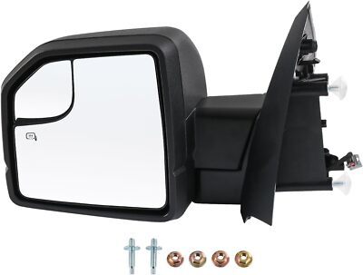 Side View Mirror Left Driver Side Mirror Textured Black Manual Folding P... - $206.89