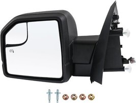 Side View Mirror Left Driver Side Mirror Textured Black Manual Folding P... - $206.89