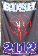 Rush 2112 Flag Cloth Poster Banner Cd Progressive Rock - £15.75 GBP