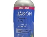 Jason Fragrance Free Every Day Shampoo Big Pump Value Size 32oz Sensitive - £31.23 GBP