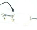 Lunettes Vintage PASS 027-206 Vert-Gris / Argent / Or 46-20-140mm Allemagne - $86.13