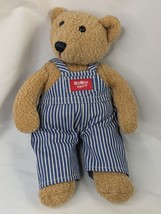 Eden Oshkosh B&#39;Gosh Bear Plush Overalls 11 Inch Stuffed Animal Toy #2 - £16.04 GBP