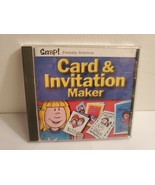 Snap! Everyday Solutions: Card &amp; Invitation Maker (PC, 2002, Topics) - $13.56 CAD