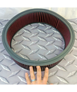 Fits Chevrolet Buick Mopar Ford Red 14x4in Washable High Flow Air Filter... - $680.30 MXN