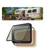 Exit RV Window 36&quot; W x 22&quot; H Emergency Push Out Window W/ Screen &amp; Ring - $245.49