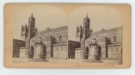 c1900&#39;s Real Photo Stereoview View of the Cathedral, Palerme, Italy - £14.77 GBP