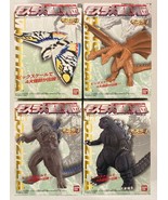 1998 Bandai Mothra Kaiju Legend Lot of 4 Tristar Zilla Godzilla mini figure - €80,85 EUR