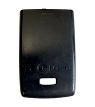 Genuine Lg AX380 Battery Cover Door Black Flip Cell Phone Back Panel - $4.65