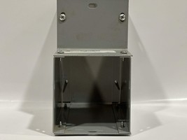 Cooper B-Line 44L Screw Cover Wireway Elbow 4x4 – 90° Bend, Steel, Gray - $50.00