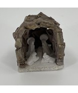 Miniature Hand Carved Nativity Creche Grotto Scene Natural Stones - €8,61 EUR Miniature Hand Carved Nativity Creche Grotto Scene Natural Stones - €8,61 EUR