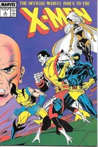 Official Marvel Index To The X-Men Comic Book #5 Marvel 1988 Near Mint Unused - £4.00 GBP
