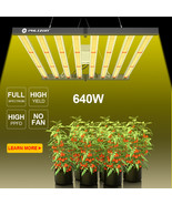 1000W Grow Light LED 6X6ft Full Spectrum Phlizon Commercial for Vertical... - £275.61 GBP