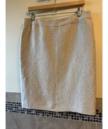 Armani Collezioni Beige Pencil Skirt Sz 12 Italy EUC - €85,02 EUR