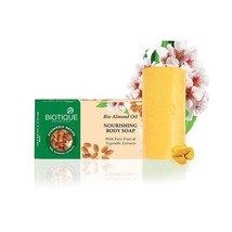 Biotique Bio Almond Oil Body Cleanser Nourishing Body Soap 150gm (Pack of 2) - £10.33 GBP