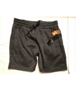 Thletex Performance Apparel Sweat Shorts Mens Medium Heather Charcoal - $13.10