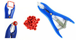 Animal Livestock Cattle Bander Tail Dock +100 Bands 98491 - $14.84