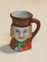 Vintage Mini Niagara Falls Ceramic Queen Toby Mug Hand Painted Occupied Japan - £7.79 GBP