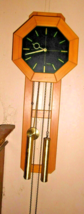 WARMINK WUBA Dutch MCM  Mid Century modern 50-60s Wall Clock WORKS GRT F... - $282.15
