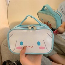 Sanrio Kawaii Portable Cosmetic Bag Cinnamoroll Kuromi Melody Large-Capacity Was - £104.52 GBP