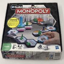 Hasbro U-Build Monopoly Board Family Game Choose How Long You Play Ages 8+ - $12.19