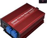 2000W Continuous Output Power Pure Sine Wave Inverter, Dc24V To Ac110V 6... - £174.61 GBP