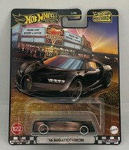 Hot Wheels 2025 Premium Boulevard &#39;16 BUGATTI CHIRON with PROTECTOR - $14.72