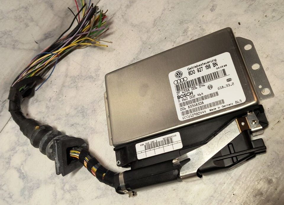 Plug &amp; Play 1998 Audi A4 S4 Transmission Control Module Computer TCU 8D0... - $147.51