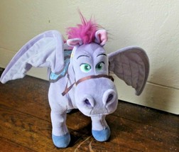 Disney Minimus Pegasus Plush Purple Sofia Winged Horse Pony Stuffed Animal - £15.07 GBP