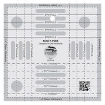 Creative Grids Turbo 4-Patch Template Quilt Ruler - CGRDH3 - $43.99
