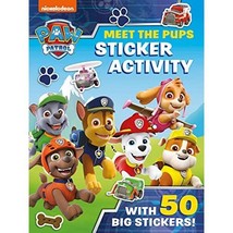 Paw Patrol: Meet The Pups Sticker Activity: A Nickelodeon Series Paw Patrol - £5.64 GBP