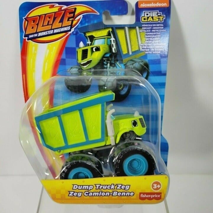 Blaze And The Monster Machines ZEG Dump Truck Die Cast Toy Vehicle