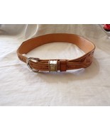 Vintage Leather Belt Western Wear W Insignia U.S.A - €21,10 EUR